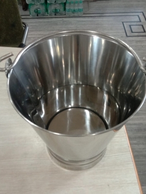 Stainless Steel Balti - 12 Inch, 22 Gauge | Durable Metal Composition, Ideal for Culinary Use, Versatile and Easy to Clean