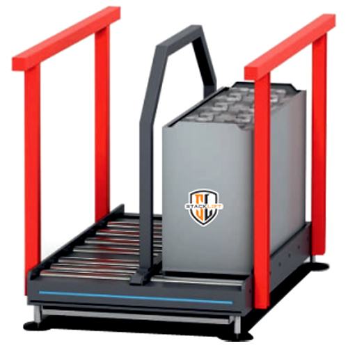 टिकाऊ बैटरी बदलने वाली ट्रॉली