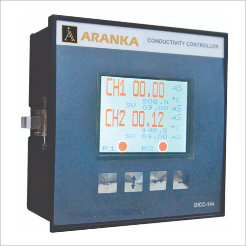 Black Dual Channel Conductivity Controller