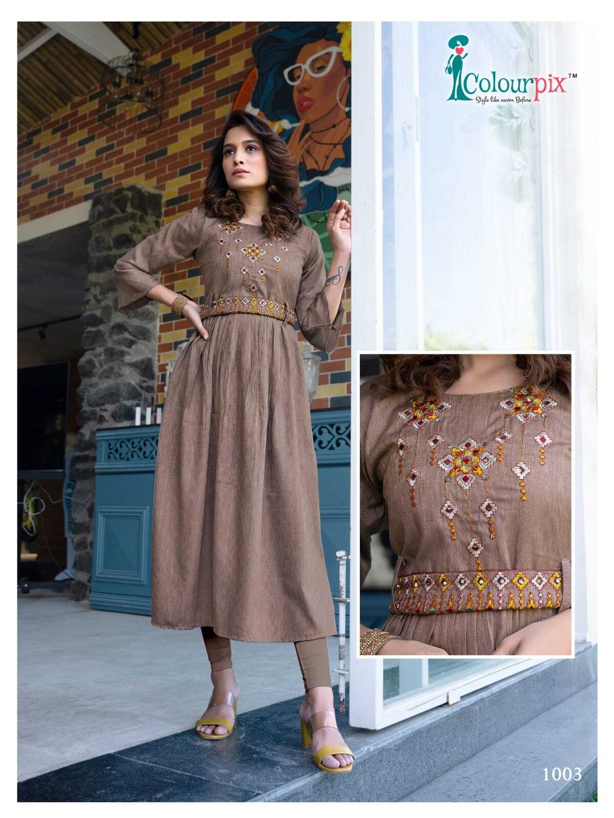 Designer Western Style Primium Pure Mall Mall Tunics