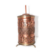 ब्राउन कॉपर प्रेयर व्हील