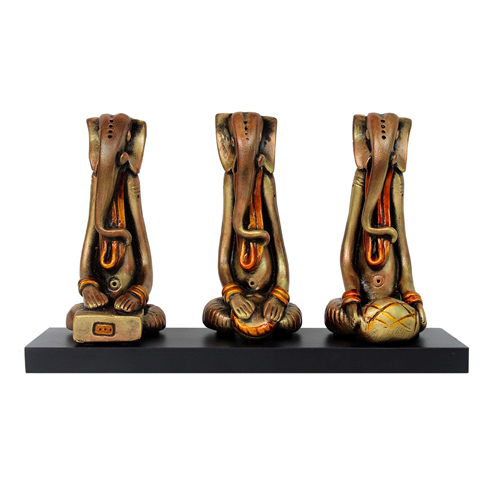 Table Decor Sitting Musician