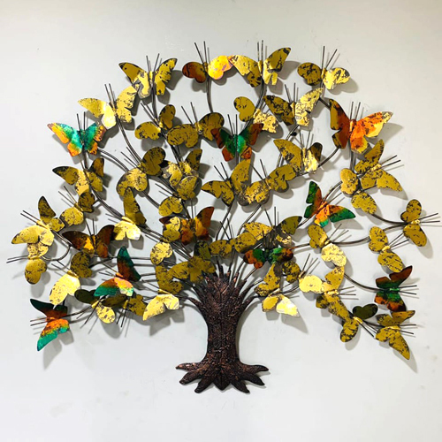 Wall Decor Multicolour Tree