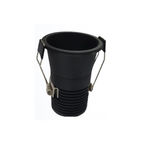Led Cob Deep Recessed Light - Plastic Material, Available In Various Sizes, Black Finish | 12w Prime (Cool White)