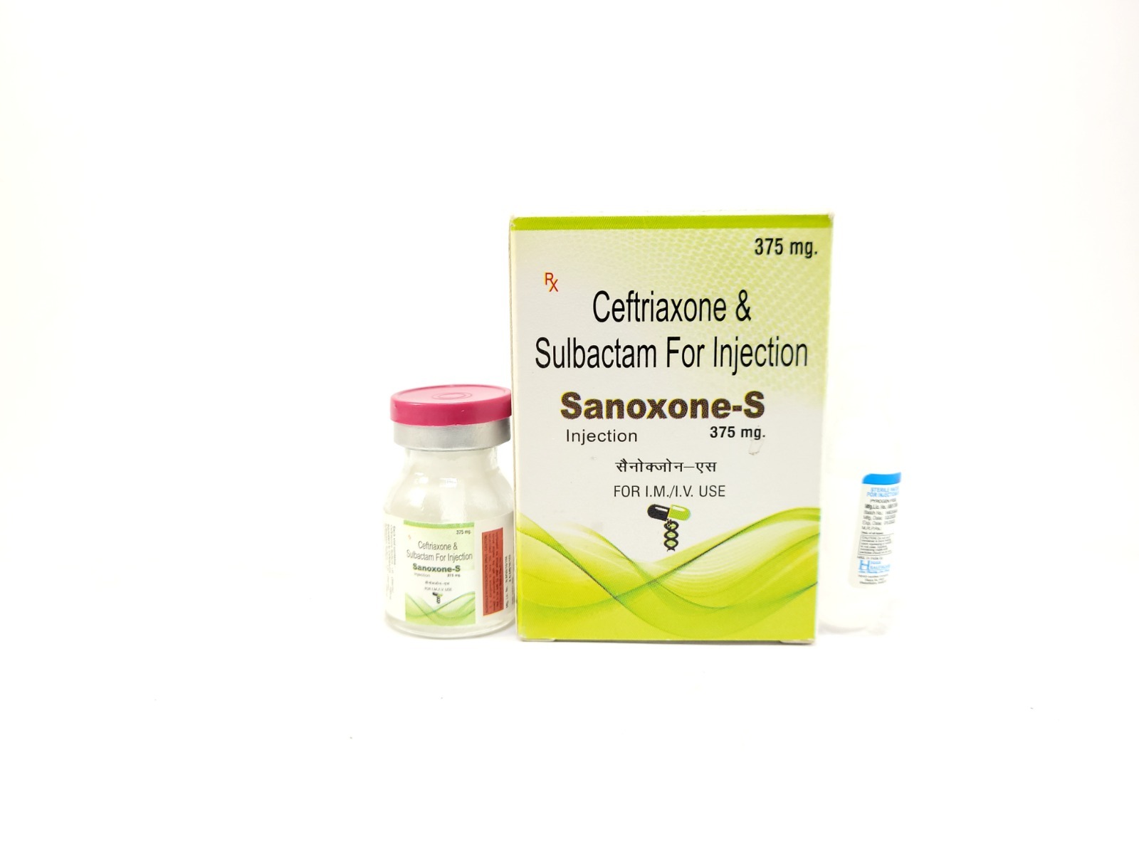 Ceftriaxone And Sulbactam Injection - 250mg Ceftriaxone, 125mg Sulbactam | Broad Spectrum Antibiotic For Effective Infection Control