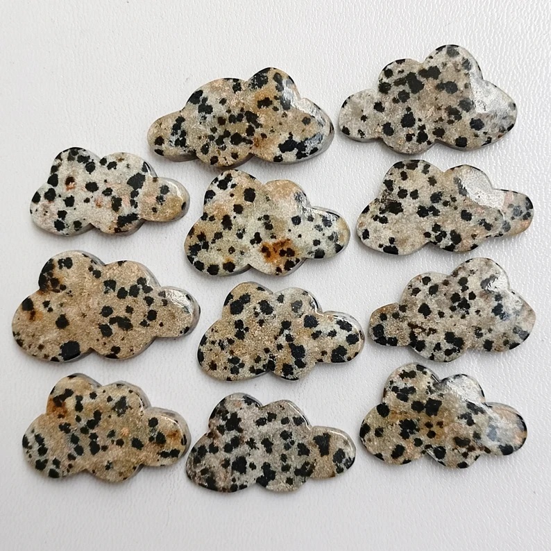 Dalmatian Jasper Clouds Grade: Top