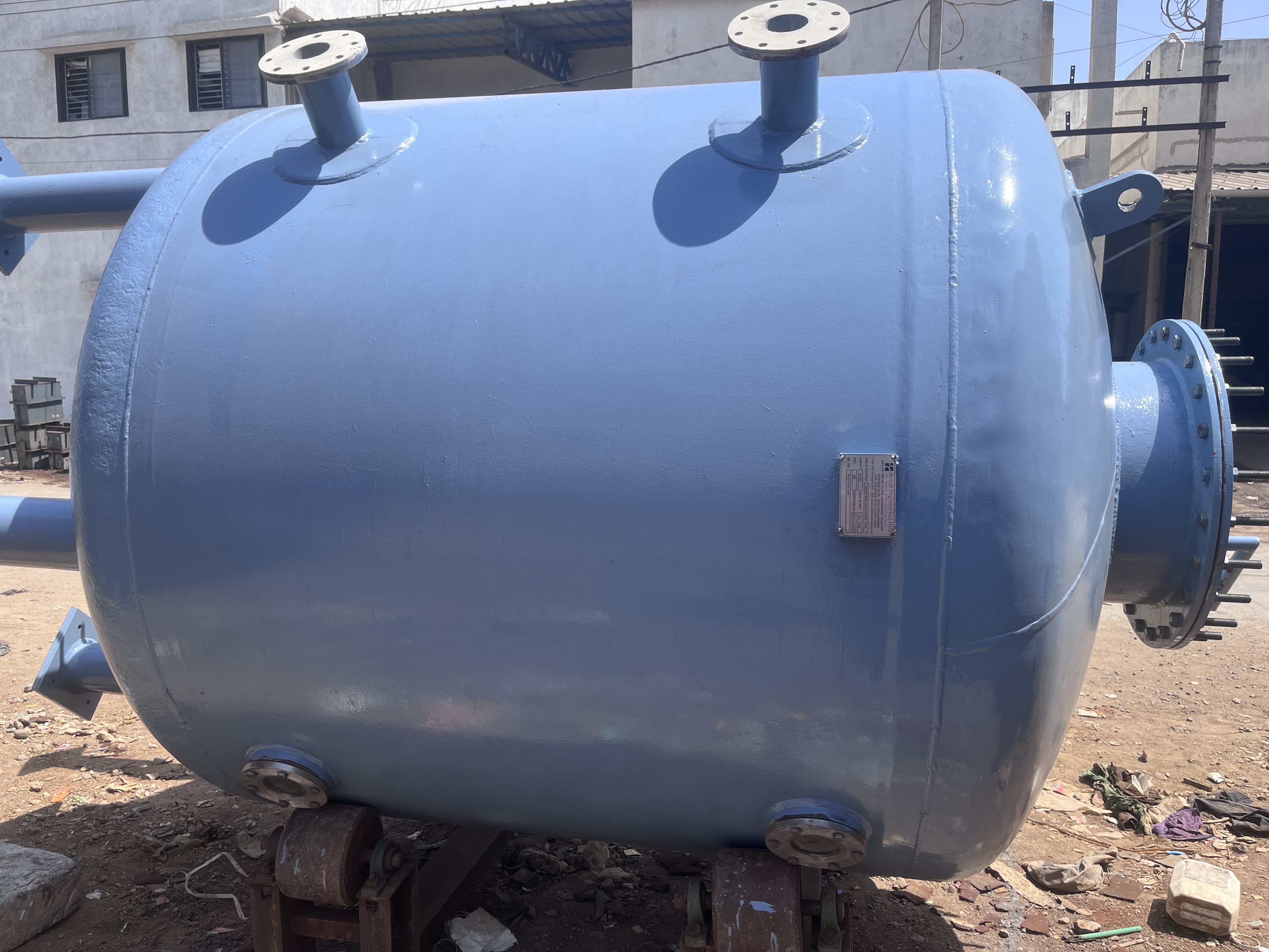 Industrial Storage Tank - Steel, Different Sizes Available | Industrial Application, New Condition
