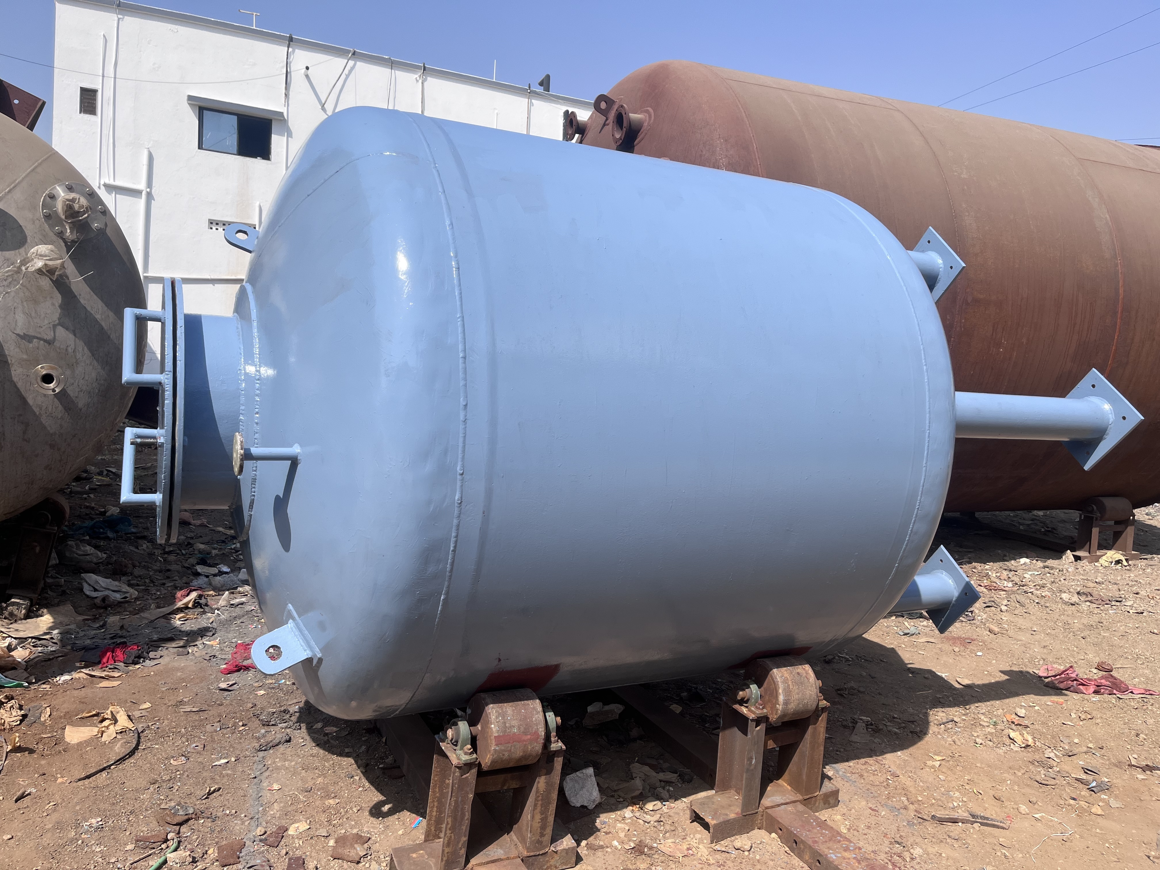 Industrial Storage Tank - Steel, Different Sizes Available | Industrial Application, New Condition