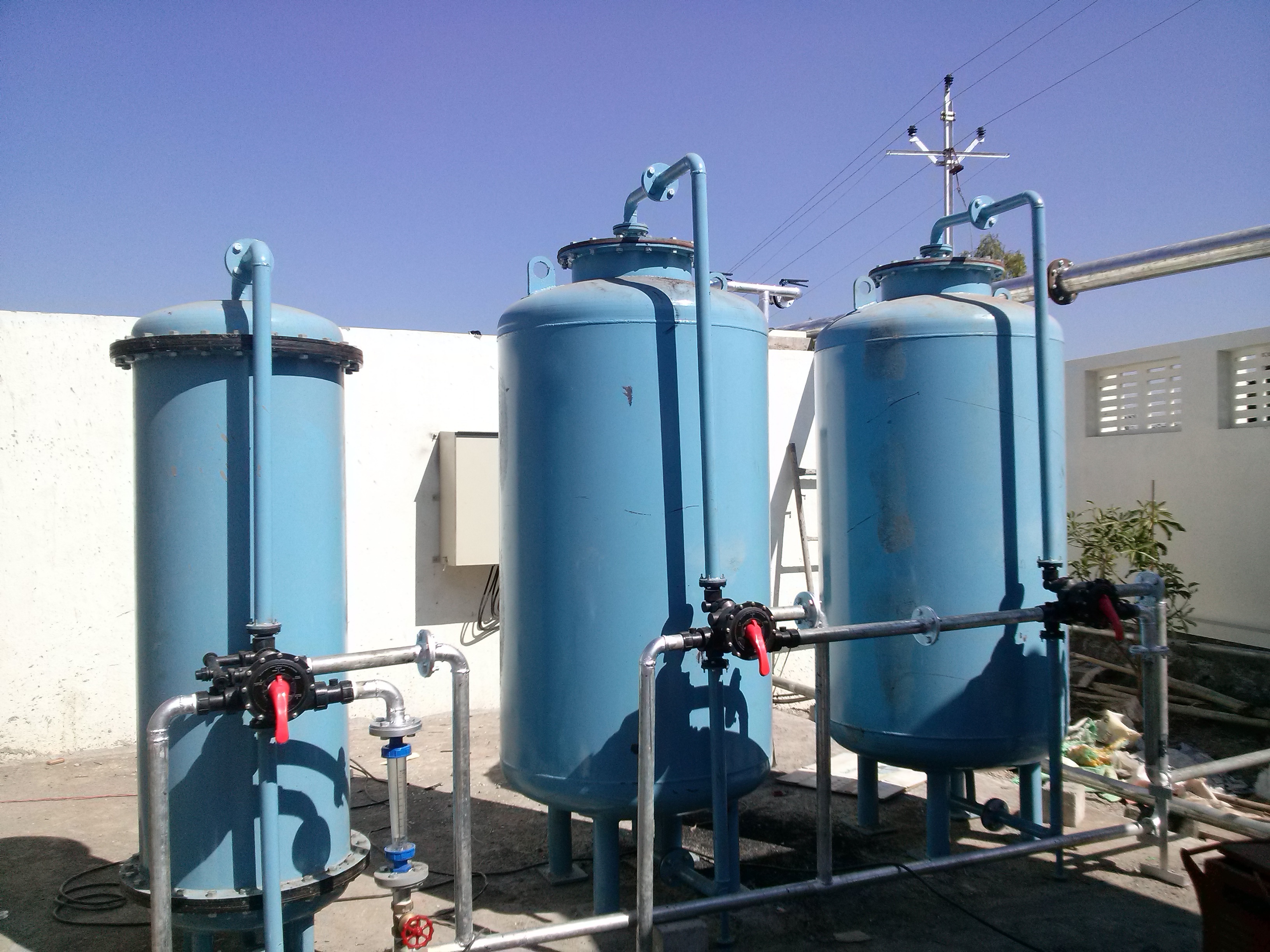 Msep/ss/frp Pressure Sand Filter - Application: Tss