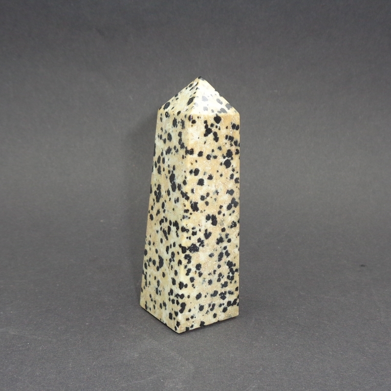 Dalmatian Jasper Tower Obelisk Grade: Top