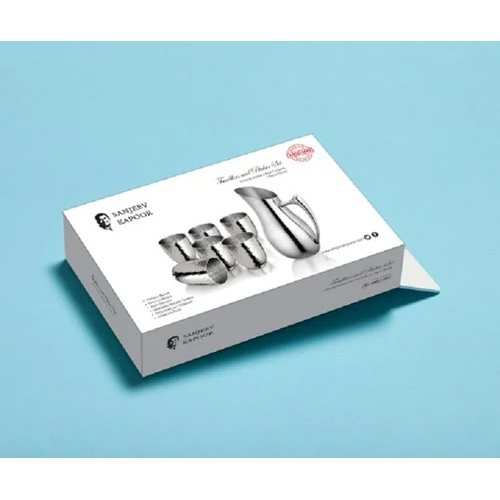 Printed Mono Cartoons - Coated Paper, Rectangle Shape, Matte Finish | Customized Colors, Embossed White & Silver Printing for Electronic, Food, Gift & Crafts Use