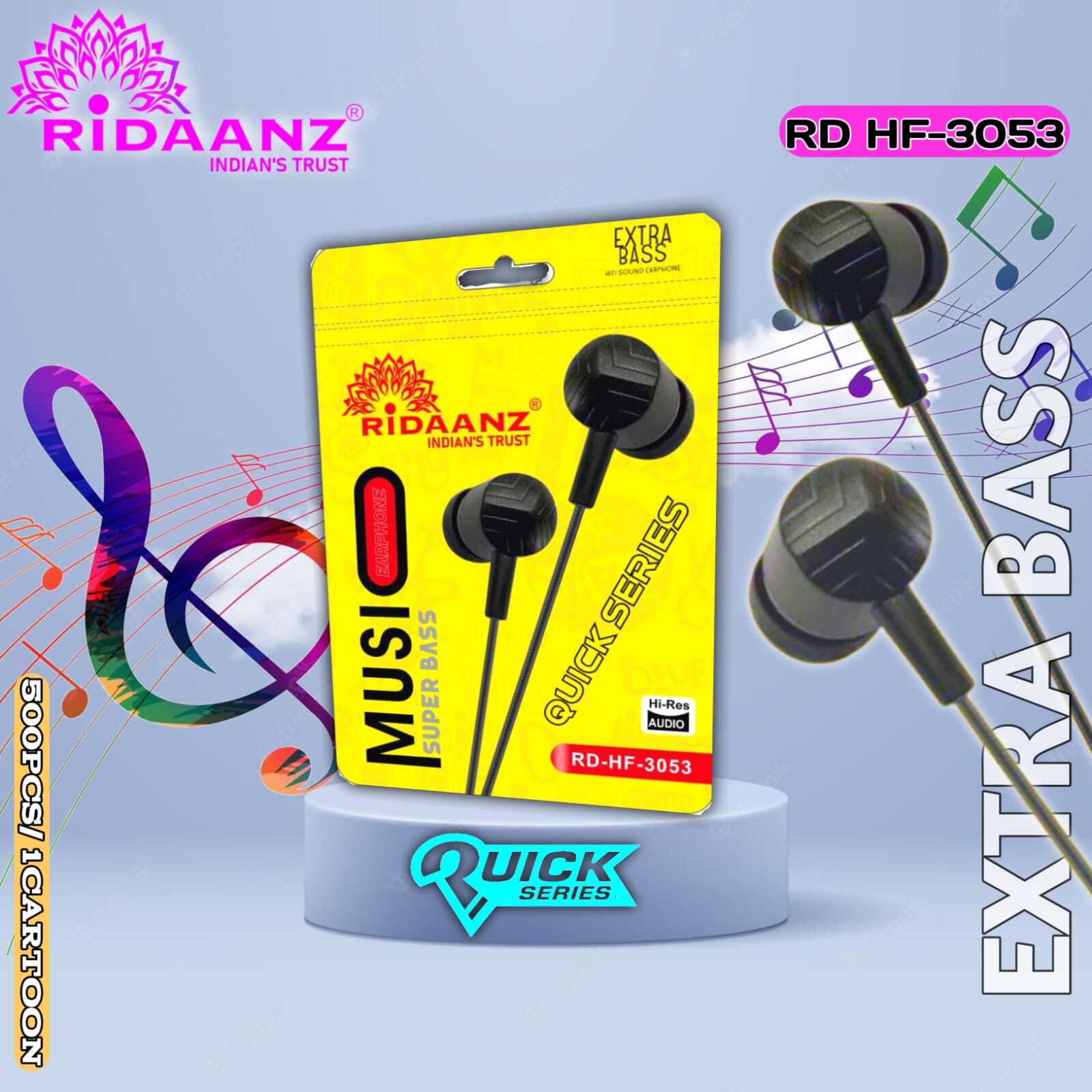 Mobile Earphone - 8mm Drivers, 20-20khz Frequency Response, 32 Ohms Impedance, 1.2m Cable Length | Deep Bass, Call Control, Wired Connectivity, Black Color