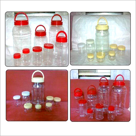 Plain Pet Jars - Color: Transparent