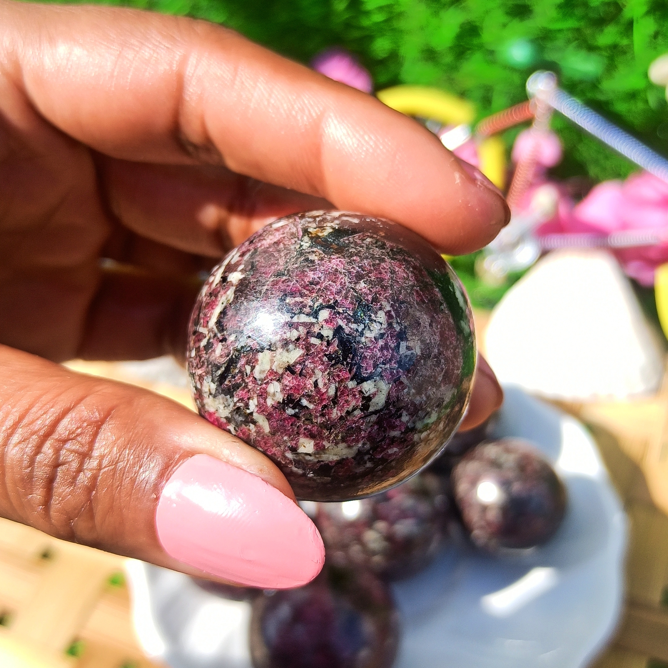 Eudialyte Sphere Grade: Top