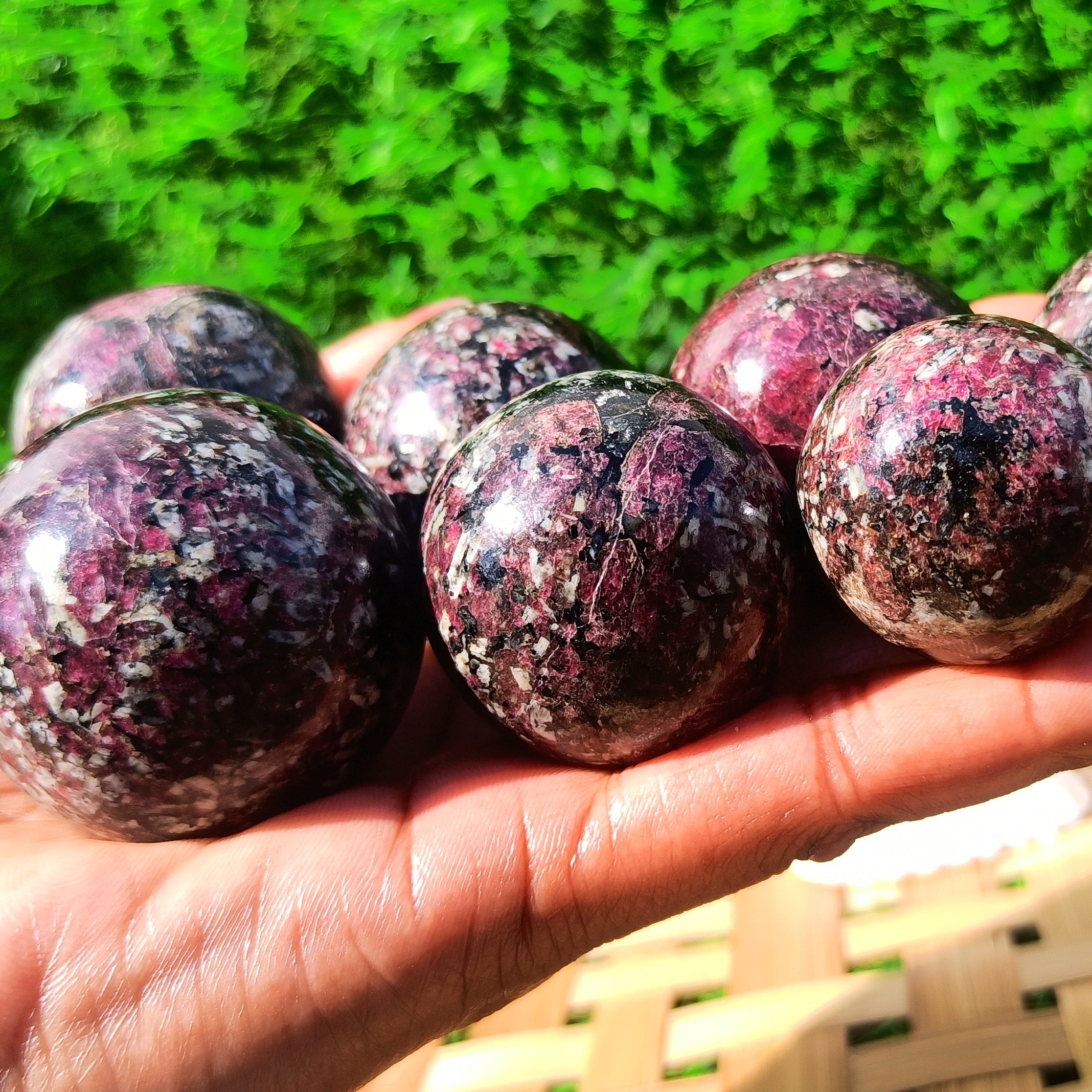 Eudialyte Sphere Grade: Top