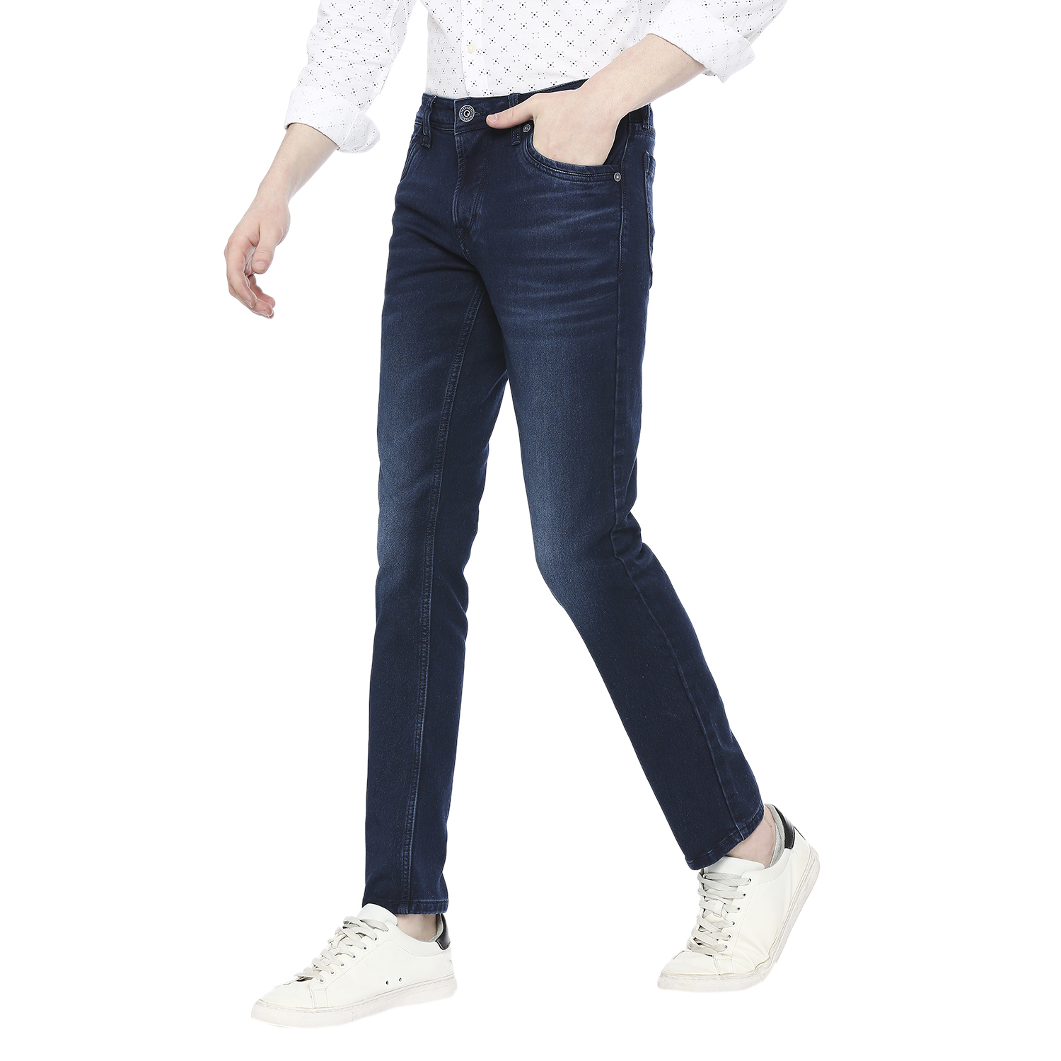 Integriti Casual Men's Jeans - Color: Dark Blue