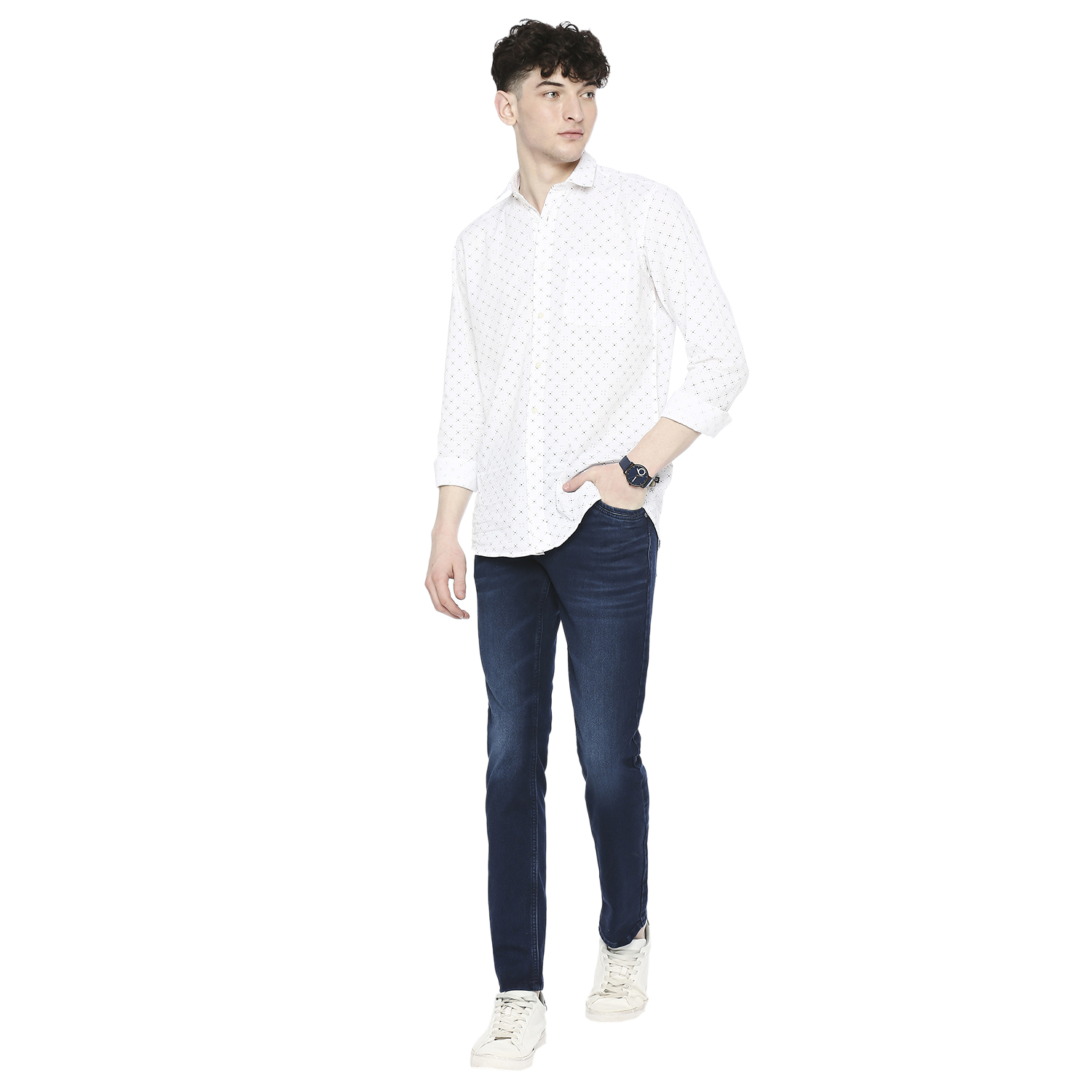 Integriti Casual Men's Jeans - Color: Dark Blue