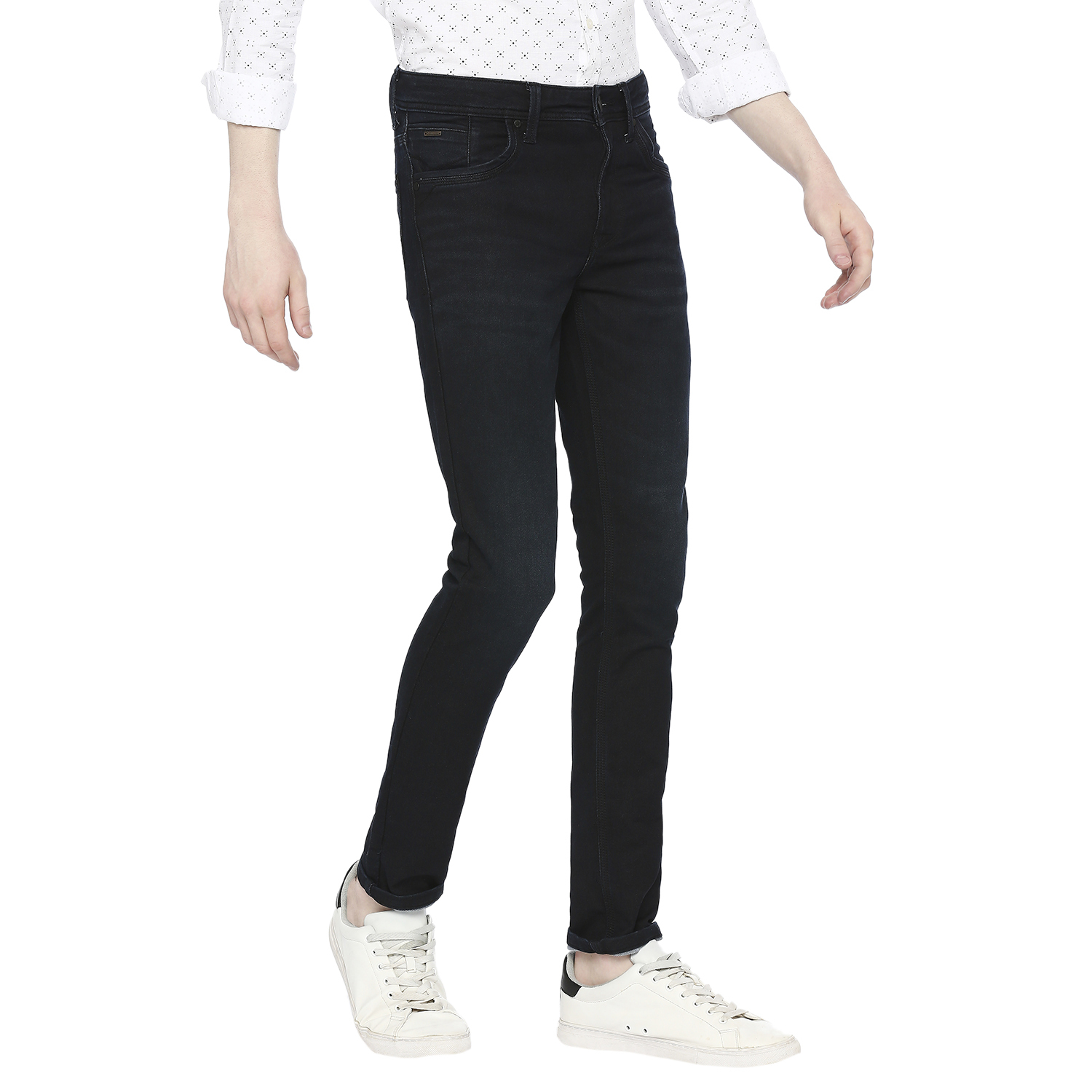 Integriti Dark Black Men's Jeans - Feature: Washable