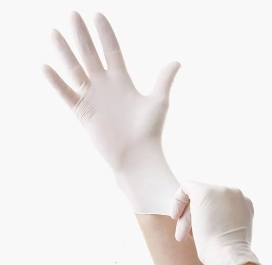 Natural Color Latex Powder Free Gloves