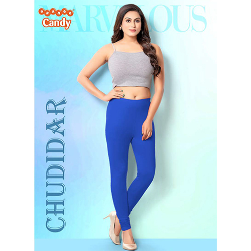 Blue Ladies Chudidar Leggings