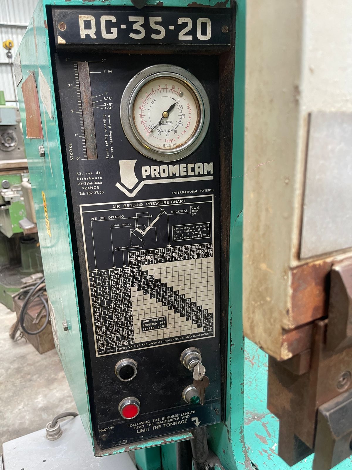 Promecam Rg 35 20
