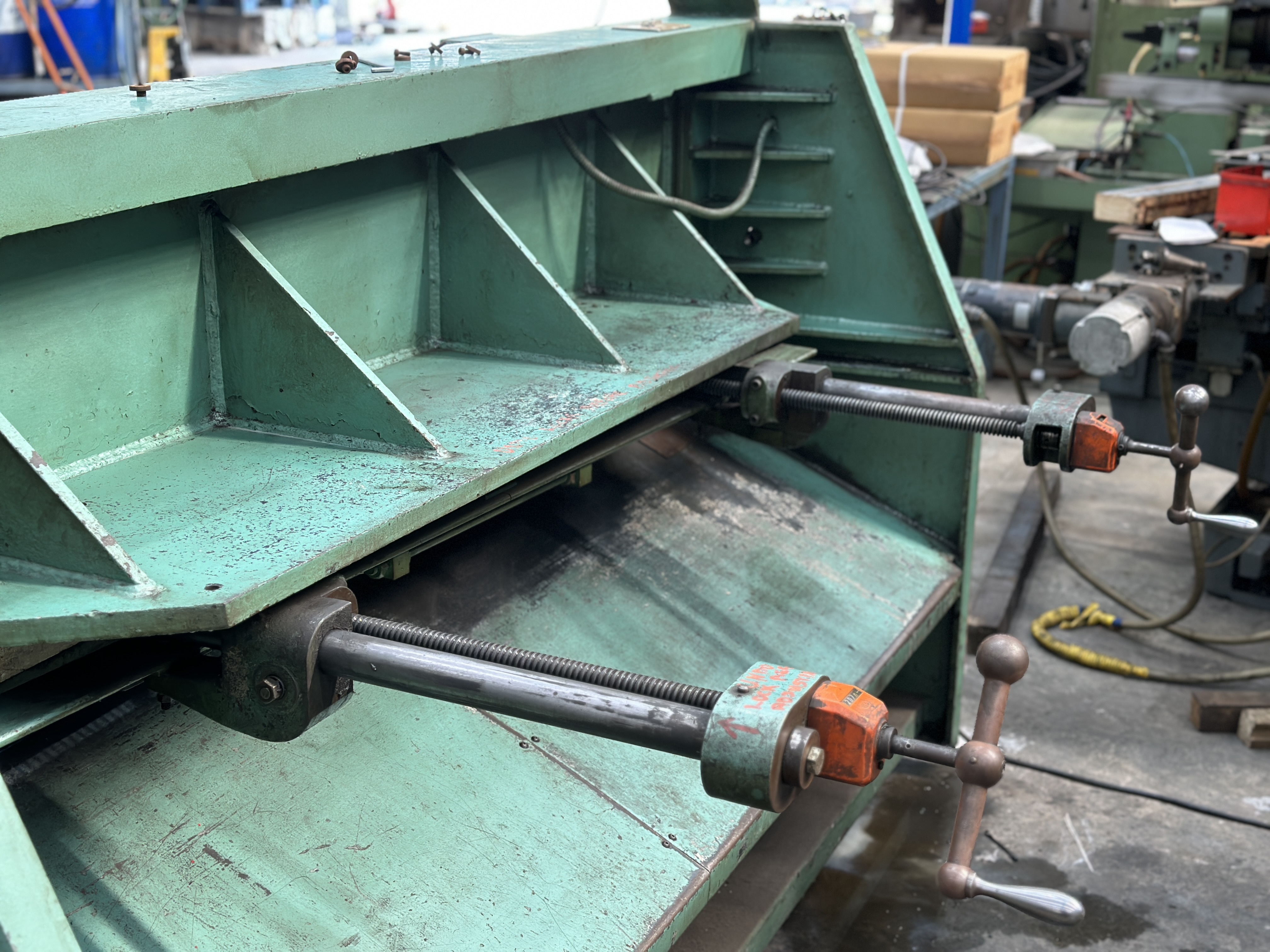 Rushworth 6 6 Inch X 1/8 Inch Sheering Machine