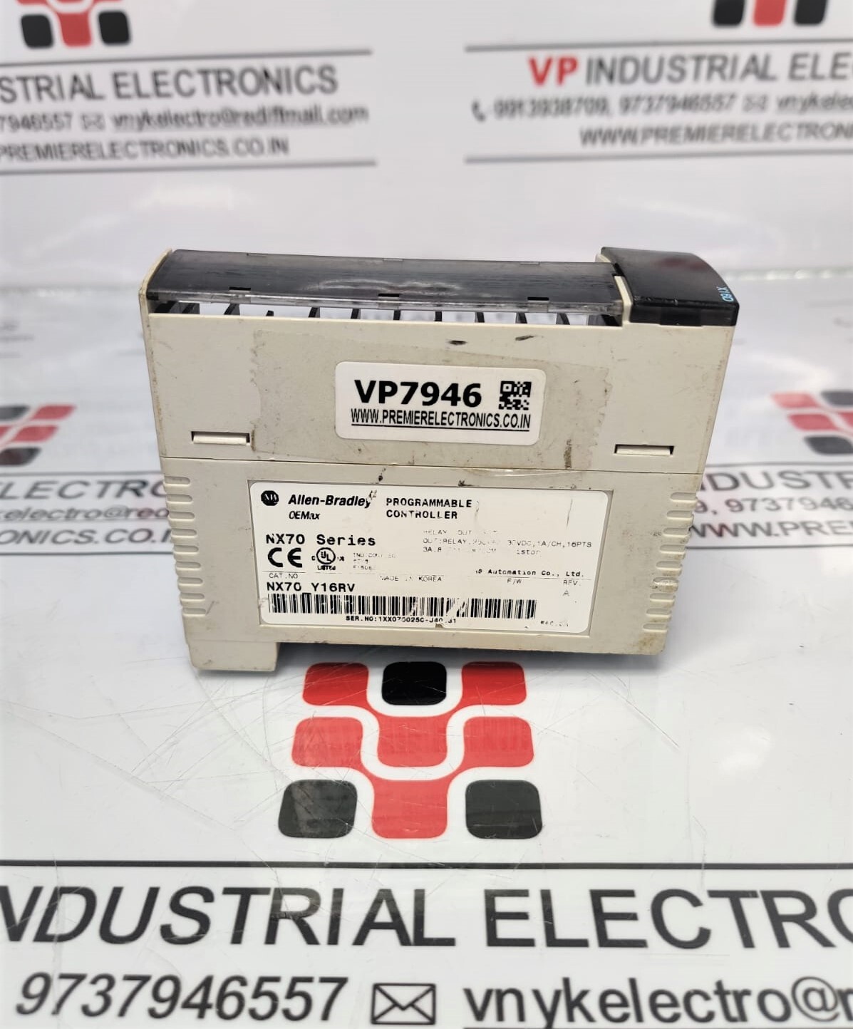 Allen Bradley Plc Module Nx70 Series (Nx70 Y16rv) Application: Industrial