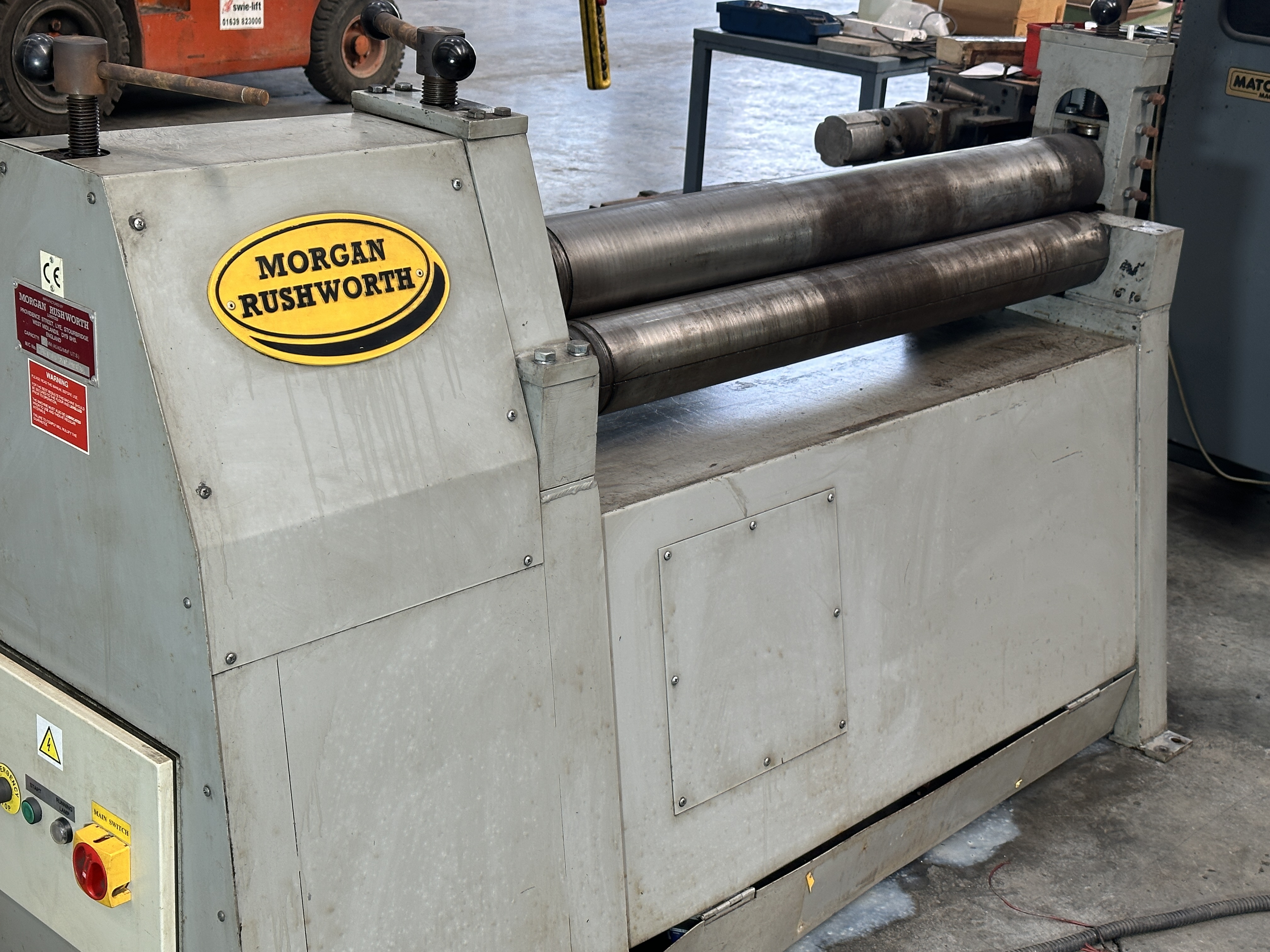 Morgan Rushworth Pbr 1250/6 Plate Rolling Machine
