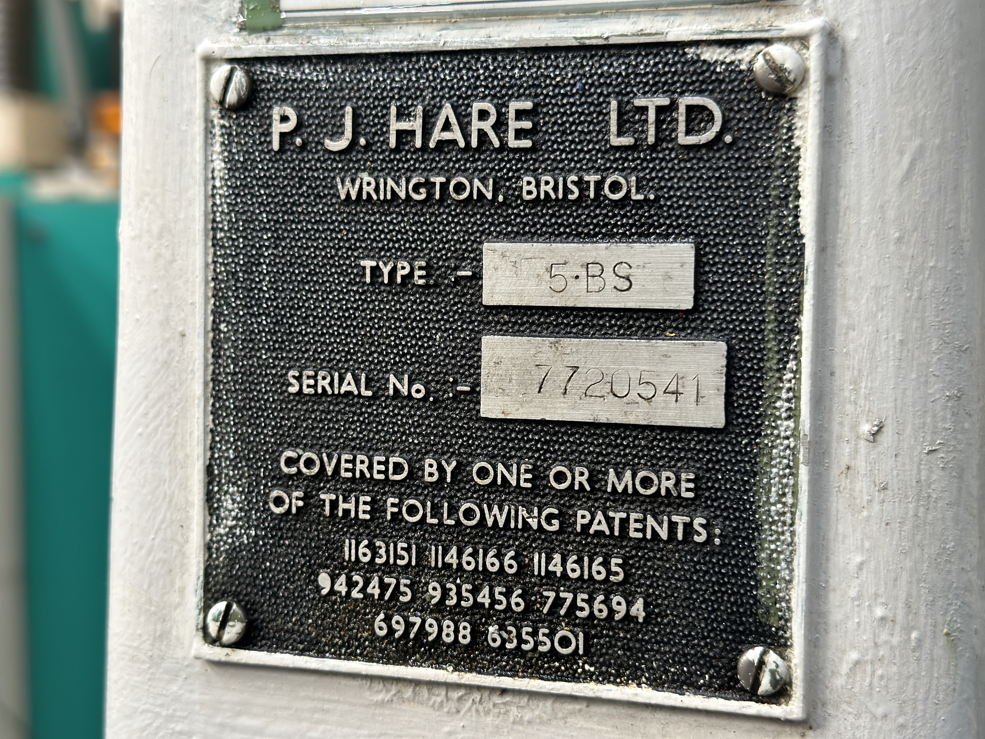 Hare 5bs Hydraulic Fast Action Press