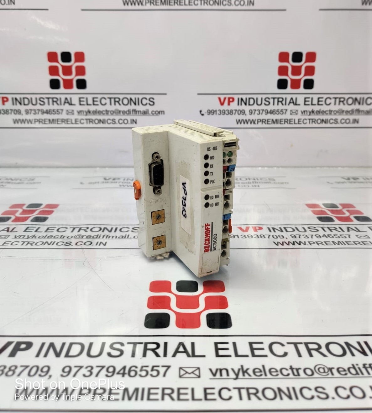 Beckhoff Bc8000 Plc-module Vp Bus Terminal Controller Application: Industrial