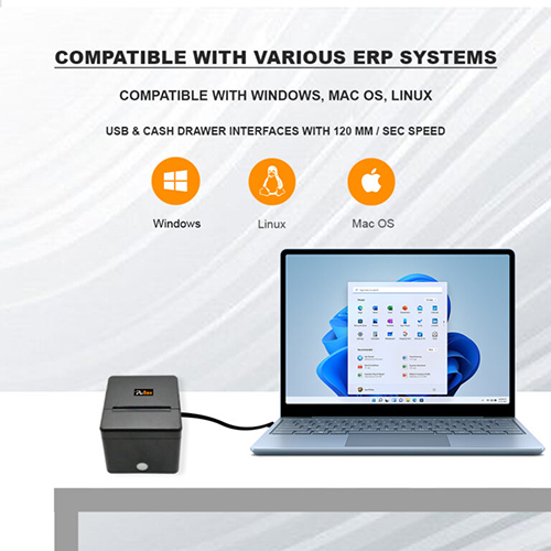 Pos Desktop Thermal Printer With Auto Cutter Size: Different Available