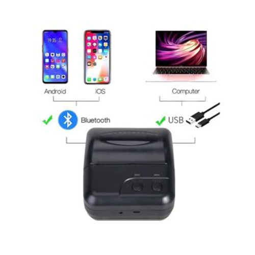 80mm Mini Thermal Pos Printer With Auto Cutter Usb Serial Interface