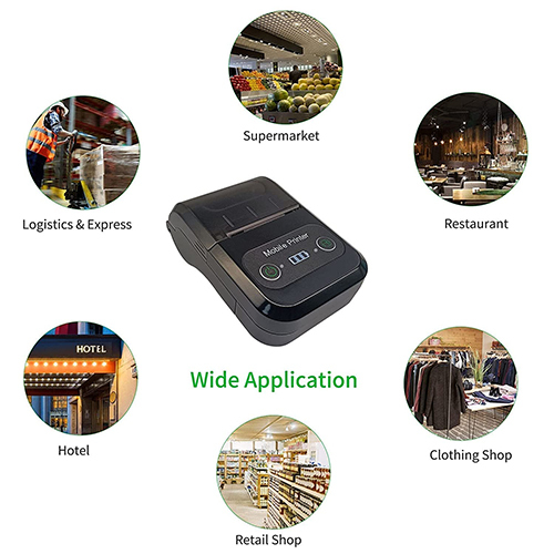 2 Inch Wireless Thermal Receipt Printer Size: Different Available