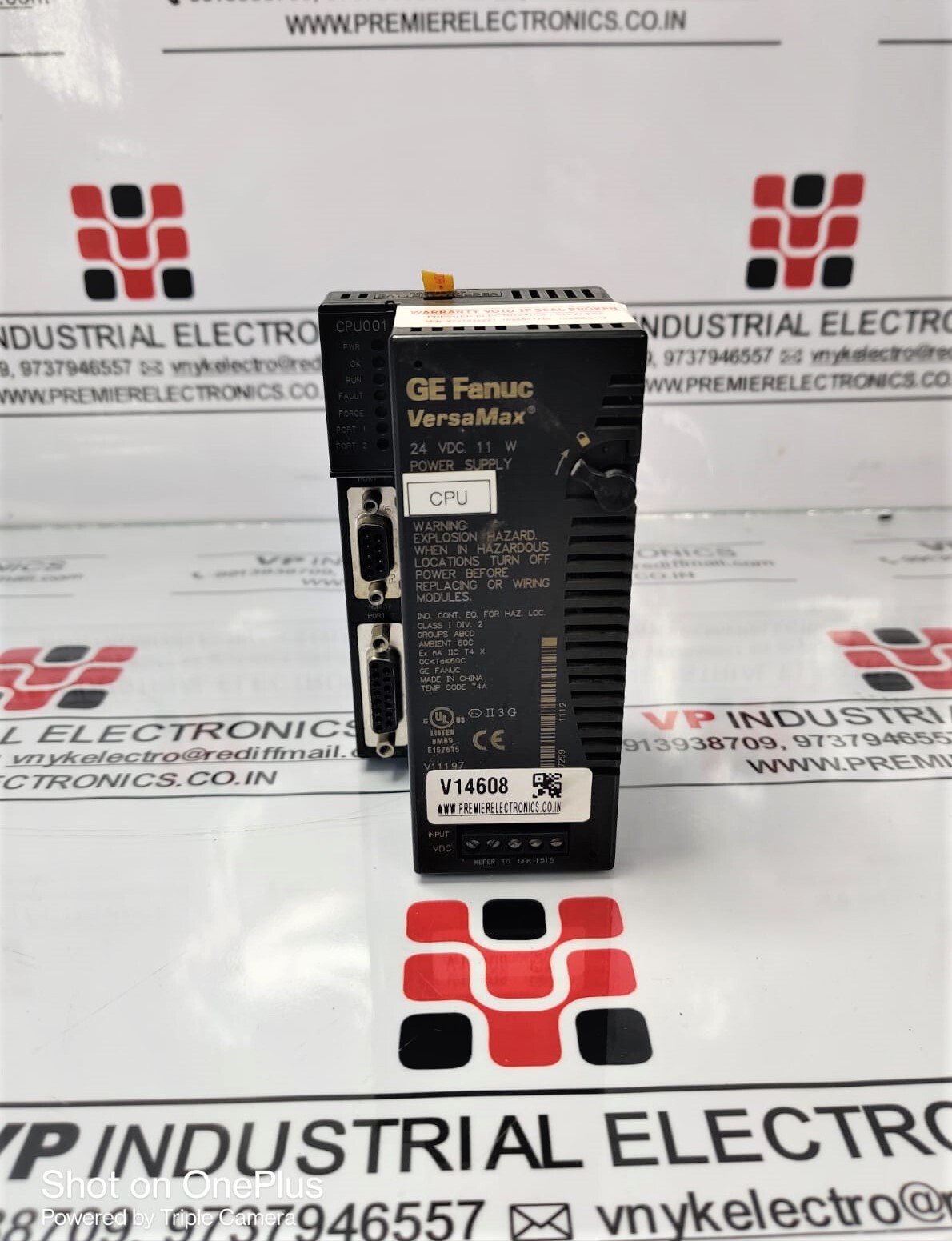 Ge Fanuc Cpu Module - 34k User Configurable Memory | 2048 I/o Points, Digital Output, 11w Energy Consumption, 24v Rated Voltage, Industrial Application