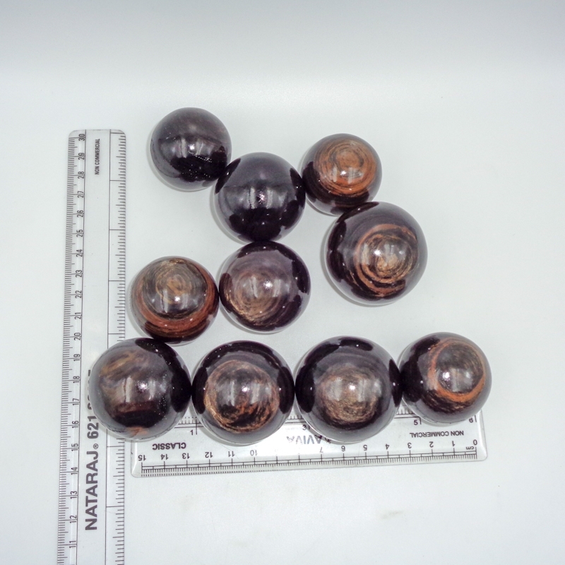 Black Eye Obsidian Sphere Grade: Top