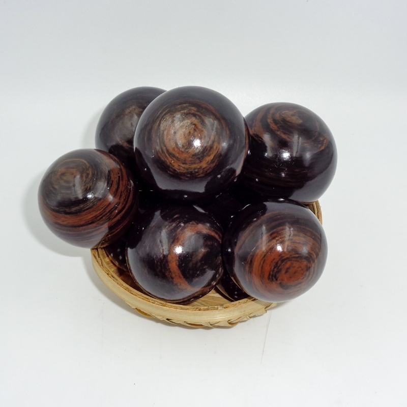 Black Eye Obsidian Sphere Grade: Top