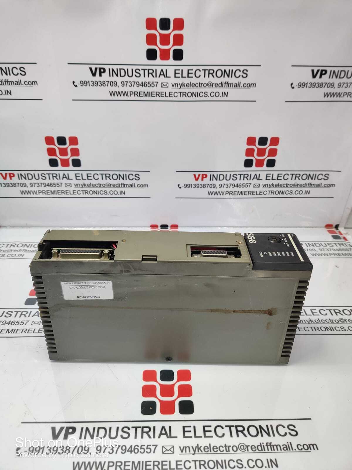 Koyo Sg-8 Cpu Module - 60mhz Frequency, 0.590kg Weight, 240v Output Type | Industrial Application, Energy Efficient At 0.18kw, Grey Color