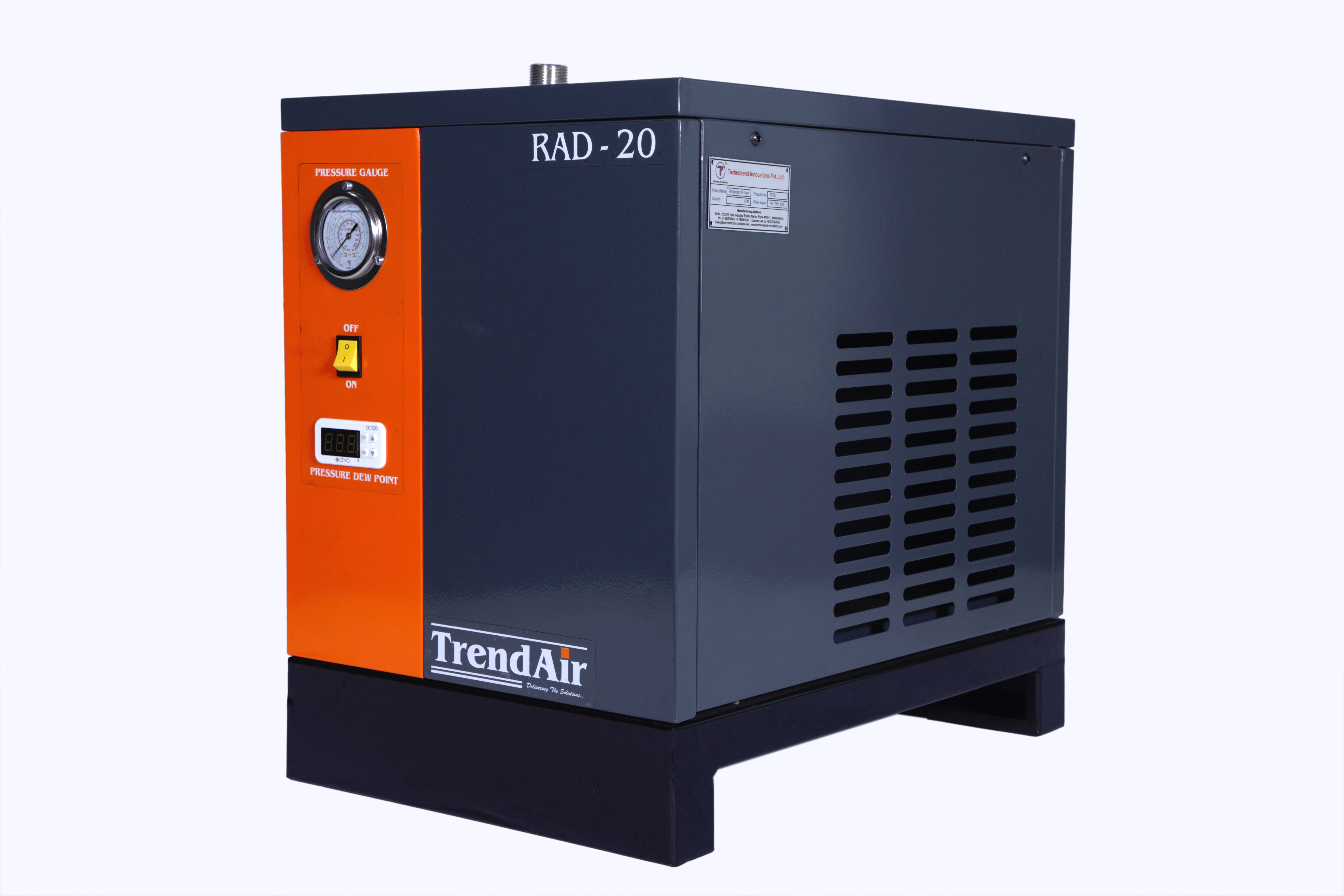 Refrigerated Air Dryer 20cfm - Color: Orange & Gery