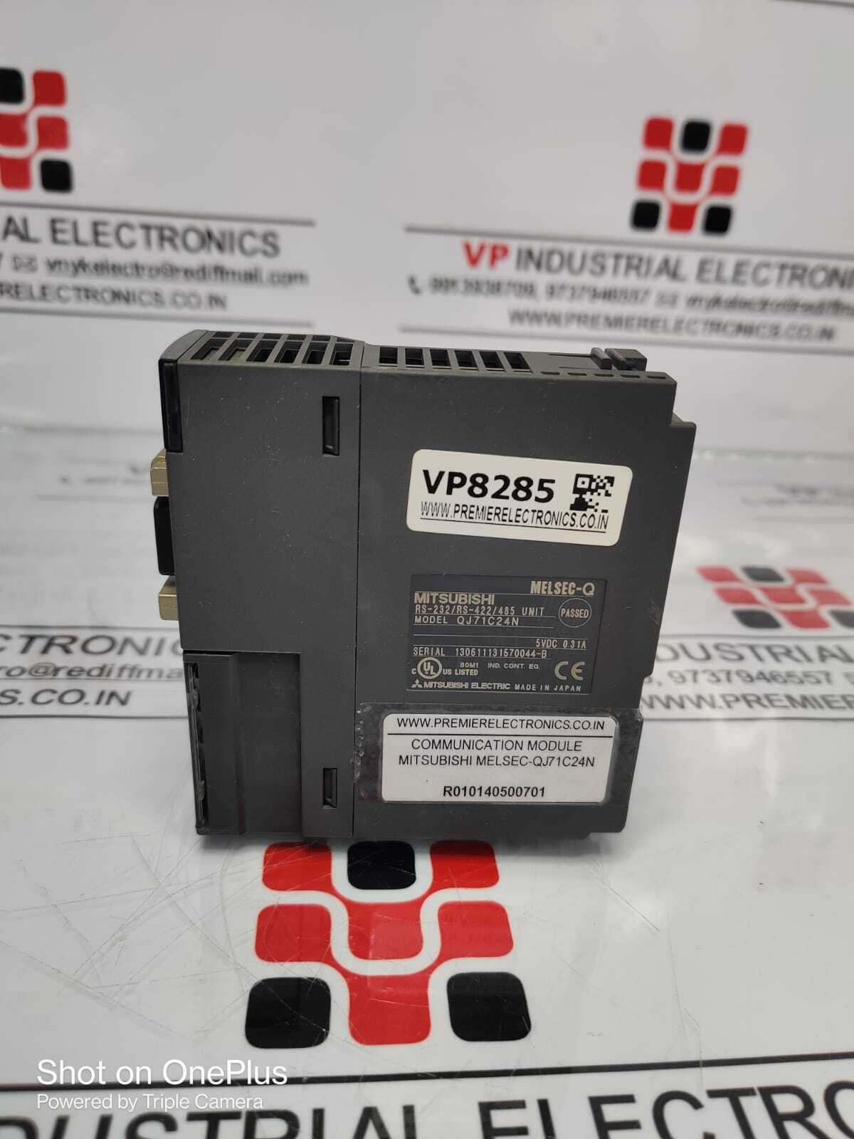 Mitsubishi Qj71c24n Serial Communication Module Application: Industrial
