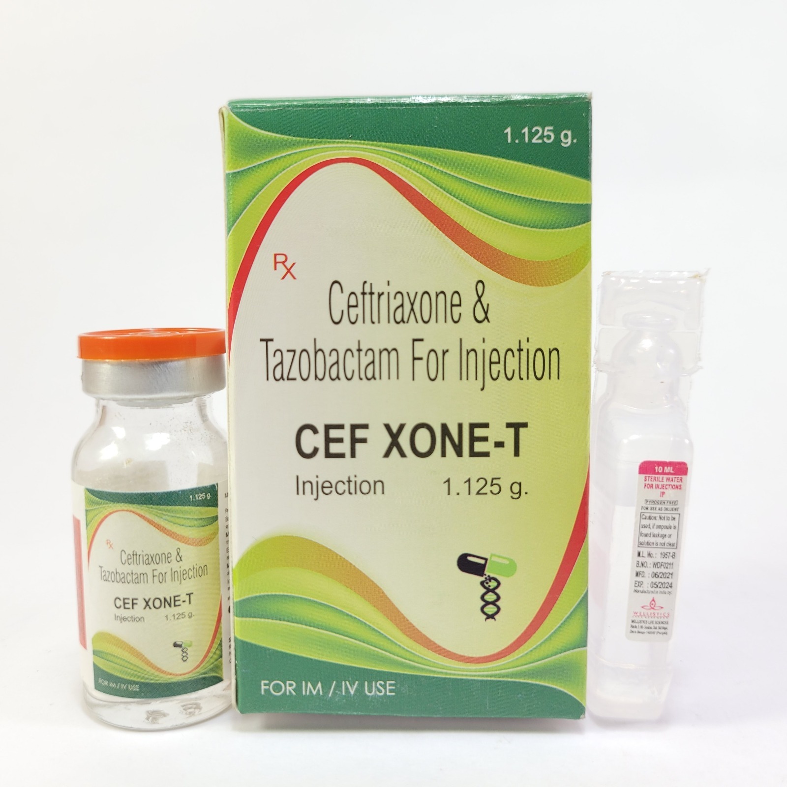 Ceftriaxone Tazobactam For Injection