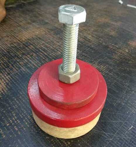 Anti Vibration Mounting Pads Nut And Stud - Color: White / Red / Black