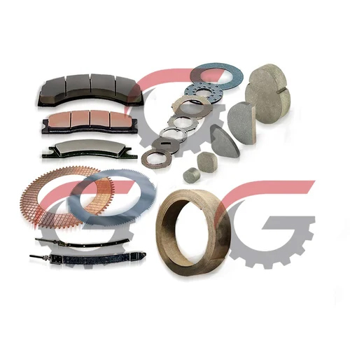 फ्रिक्शनल सेगमेंट ब्रेक लाइनिंग