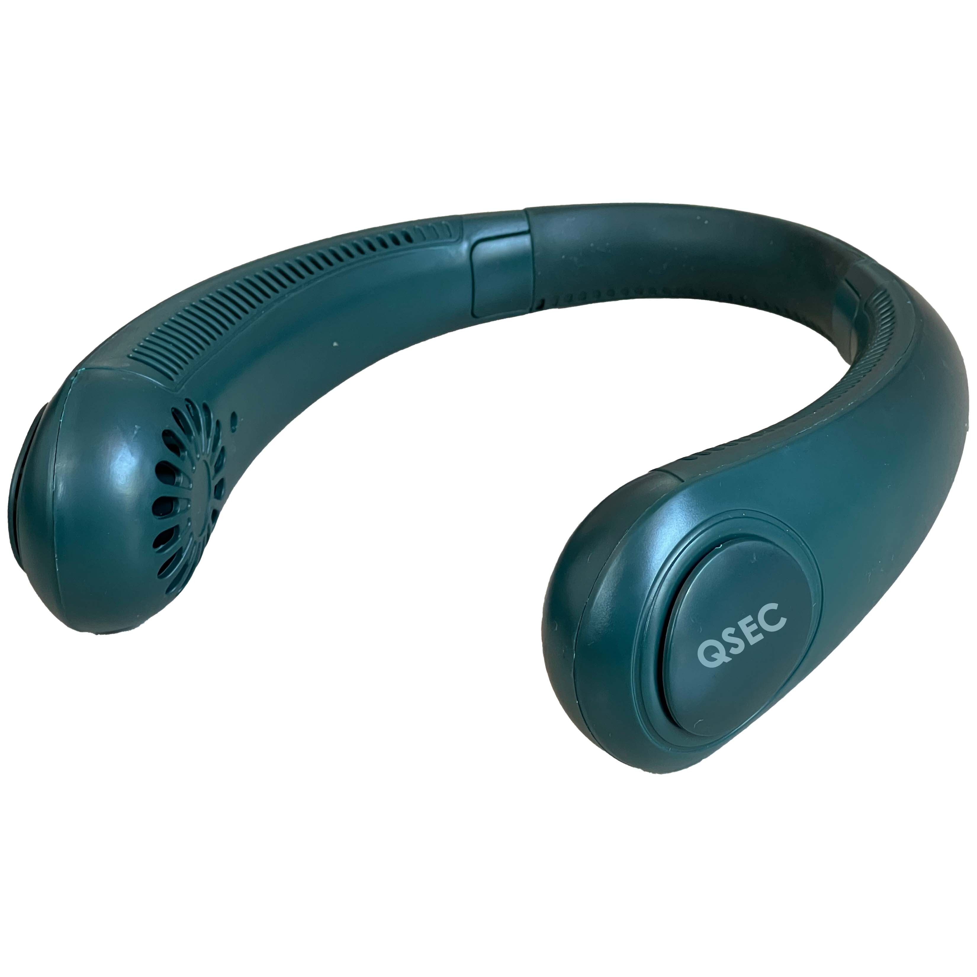 Neck Fan Rechargeable - Abs Plastic, 170 X 150 X 50mm | 2000mah Battery, 4-8 Hours Life, Adjustable Speed, Hands-free, Lightweight, Usb Rechargeable