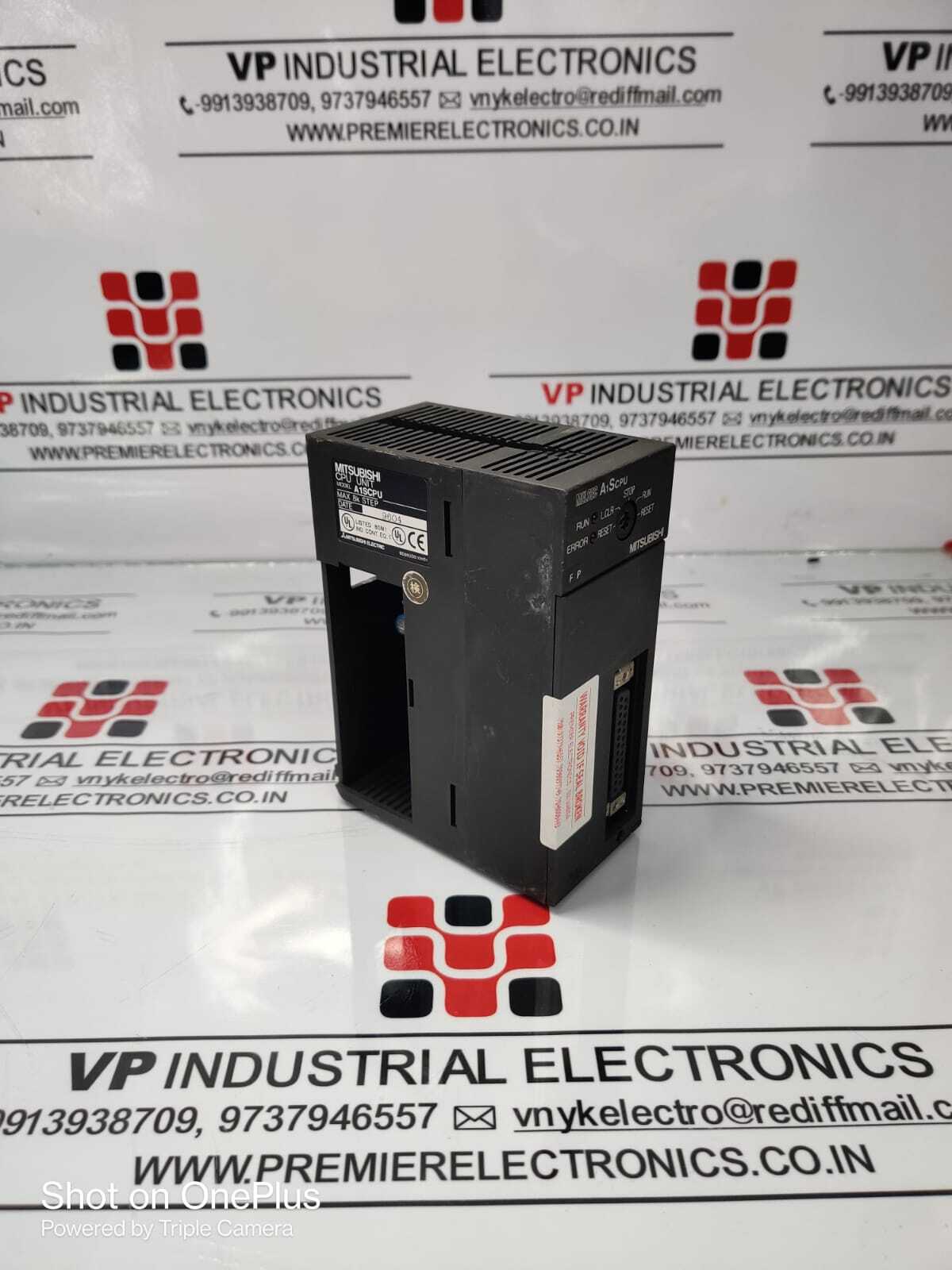Mitsubishi Plc Module A1scpu Application: Industrial