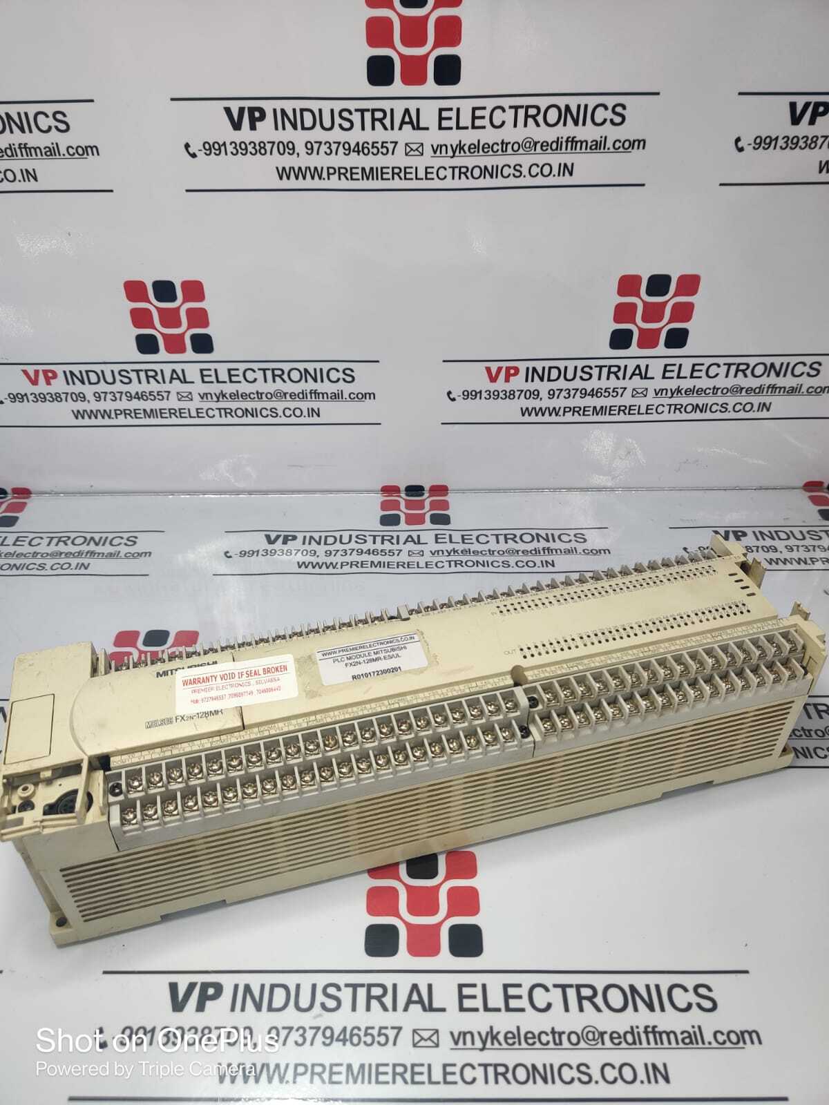Mitsubishi Plc Module - 220v Output, 60mhz Frequency | White Color, 15kw Energy Consumption, Industrial Use
