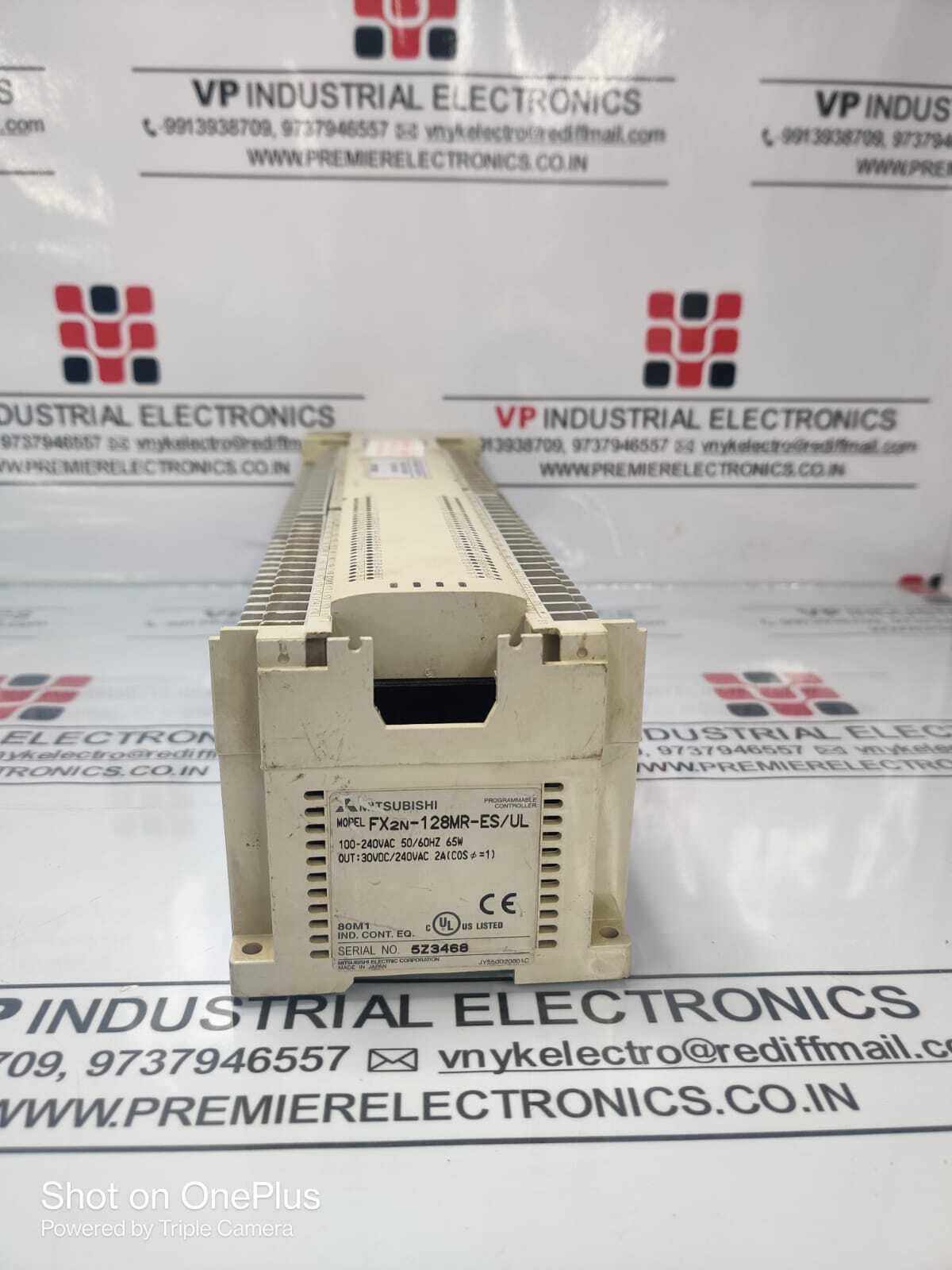 Mitsubishi Plc Module - 220v Output, 60mhz Frequency | White Color, 15kw Energy Consumption, Industrial Use