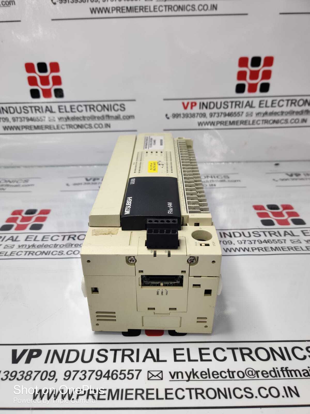Mitsubishi Plc Module Fx3u-64mr-es Application: Industrial