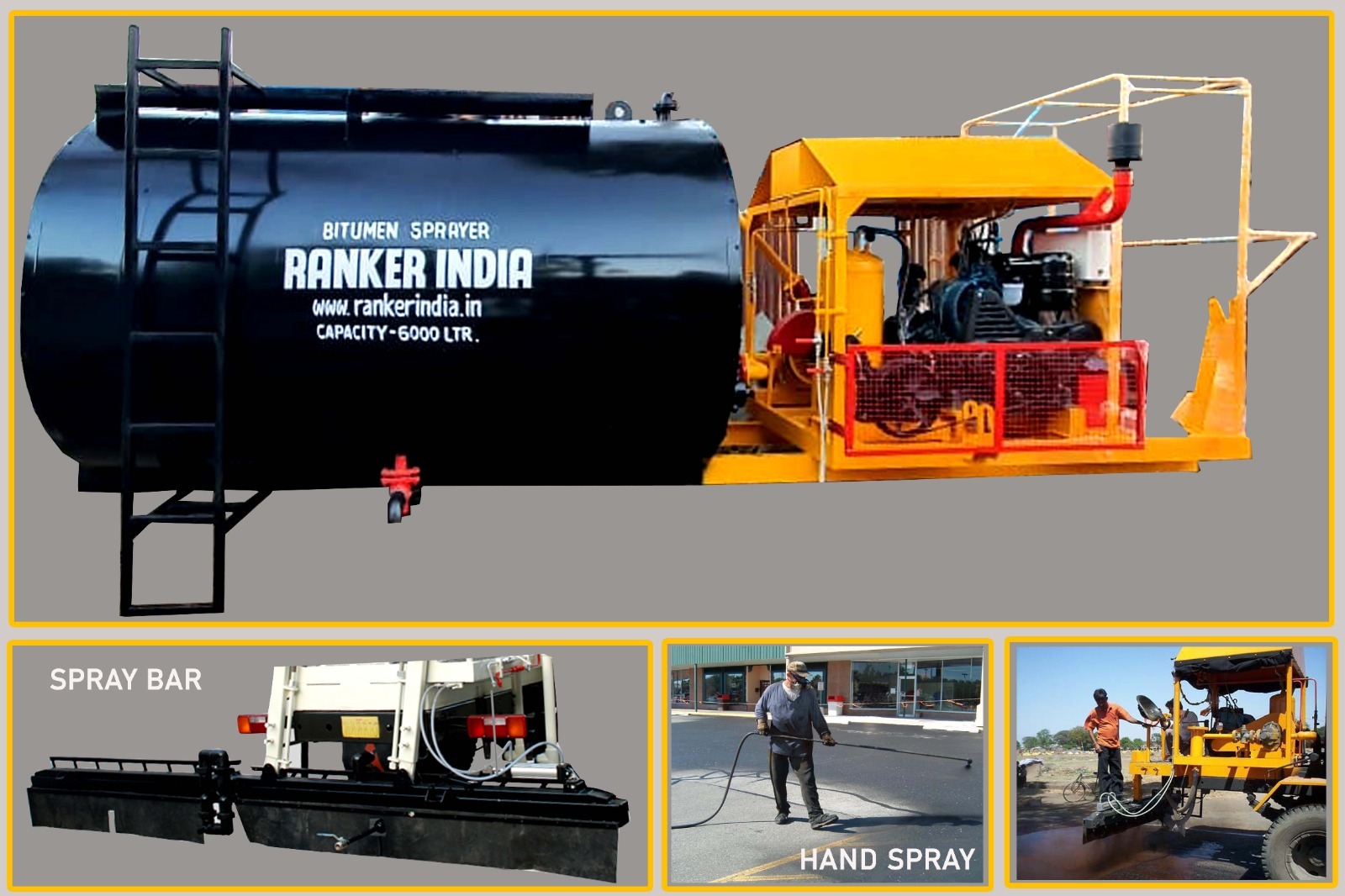 Bitumen Pressure Distributor - Automatic Grade: Semi-automatic