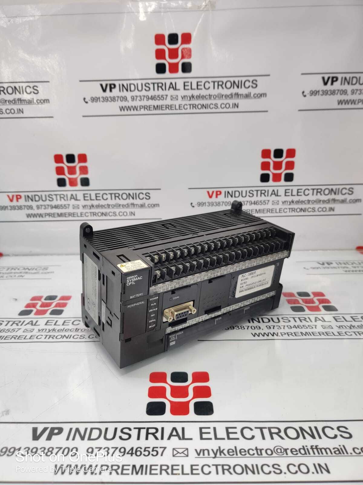 Omron Plc Cp1l-m60dt-a - 240v Digital Output, 180 Maximum Points, 24 Input Channels, Compact Dimensions 90x195x85 Mm, 680 G Weight, Industrial Application - Energy Efficient 1.5kw, Usb Communication Port