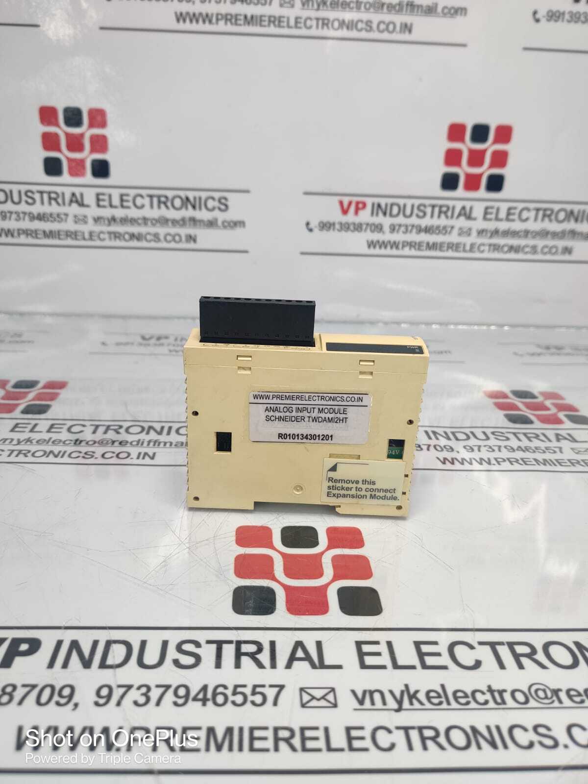 Schneider Analog Input Module Twdam12ht Application: Industrial